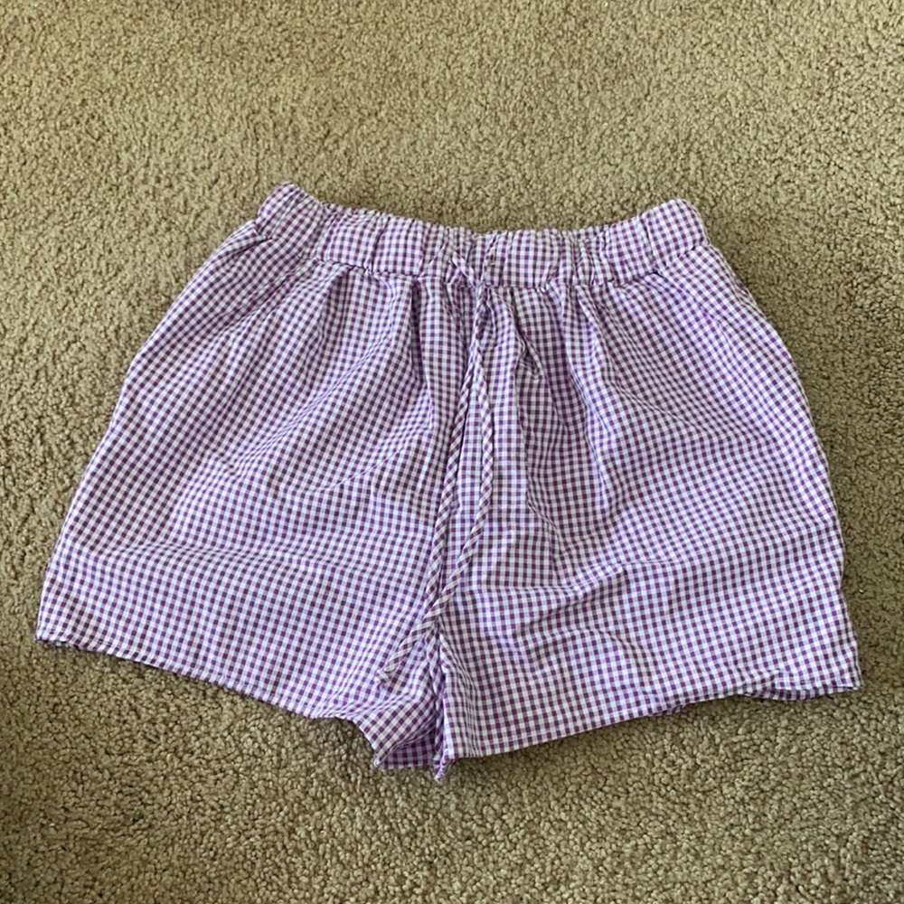 Urban Outfitters Renewal Checkered Shorts